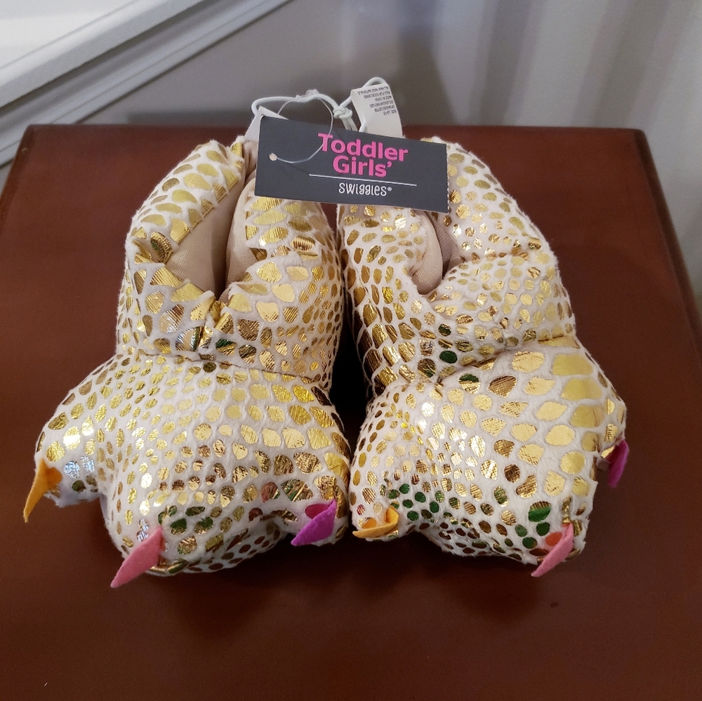 Bobbie Brooks Toddler Girl Slippers - Picture 2 of 2